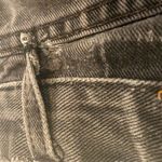 Levi's  501 Jean shorts Cut-Offs Size 27 Denim black distressed 5-pocket raw hem Photo 3