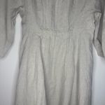 Madewell  Splitneck Mini Dress in 100% Linen Size: 2, NWT Photo 4
