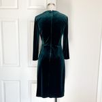 Eliza J  Gathered Velvet Sheath Dress Photo 4
