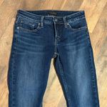 Silver Jeans Dark Blue cropped Women's Tuesday Skinny Jeans size 28 29 inseam Photo 1