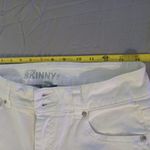New York & Company jeans size 2 White low rise skinny leg Photo 10