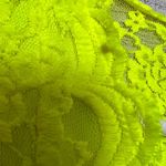 Rue 21  Women's Citron Lace Bodysuit Sz L Photo 9