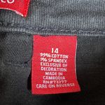 Elle  Monaco Black Denim Jeans Size 14 Photo 8