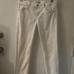 Citizens of Humanity White Dani Cropped Straight Leg Jeans 26 Classic Preppy Photo 1