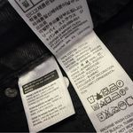 Levi's Levi’s Super Low Wide Leg Jeans Women’s Size 28 Black 100% Cotton Raw Hem Photo 3