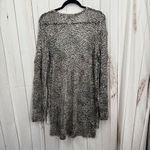 Chico's Chico’s Women’s 2 Leopard Print Knit Crochet Animal Print Sweater Photo 3