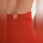 VIX Bela Hot High Waist Bikini Bottom, Size Medium, $108 Red Photo 3