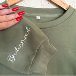 Amazon Green Bridesmaid Sweatshirt Photo 1