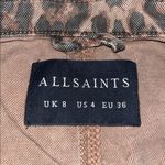 All Saints Aleida Leppo Blazer Menswear Inspired Longline Notched Collar 4 Photo 6