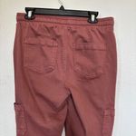Maurice's Solid Dusty Rose Elastic Waist Skinny Pants Photo 7