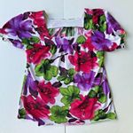New Directions Floral Top PL Petite Large Vintage Size undefined Photo 2