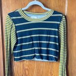Urban Outfitters BDG by  Long sleeve Cropped Striped Shirt Photo 0