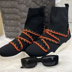 Azaela Wang Sneaker Size 9 Black Photo 5