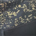 Gaiam Black and Gold Leggings, Sz Small Photo 2