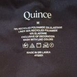 Quince NWT Italian Cross-Back One-Piece Swimsuit – Black, Size M Photo 6