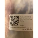 Halara Brand New  Women's Size XL Red Violet Floral Long Sleeve Top Shirt Photo 6