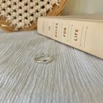 Love Heart Abstract Silver Ring Vintage Cleangirl Minimal Simple Neutral Promise Jewelry Photo 6