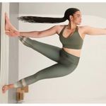 Athleta  L Elation Ultra High Rise 7/8 Legging Green Abstract Large Photo 6