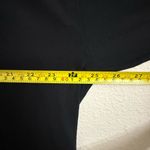 Eloquii  Black Velvet Ruched V-Neck Dress Size 18 Photo 8