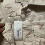 AG Adriano Goldschmied Ag Cream Mirah Jean Jacket Floral Winter Almond Photo 4