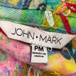 John Mark  Colorful Floral Embroidered Kimono Petite Jacket Photo 13