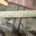 Bernardo  Bronze Metallic Zipper Leather‎ Jacket Womens Size Large Photo 9