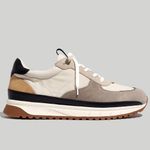 Madewell NEW  Kickoff Trainer Sneakers (Re)sourced Canvas &  Suede Sz 12 Casual Photo 1