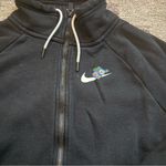 Nike EUC  Half Zip with Floral Design Photo 1