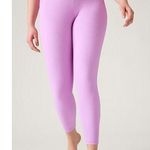 Athleta  Gap Elation Rib Ribbed Tight Legging XXS Pink EUC $99 Photo 0