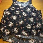 Torrid baby doll hi low skull mushroom floral blouse 4 Photo 0