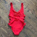 Xhilaration  Red One Piece Swimsuit Photo 2