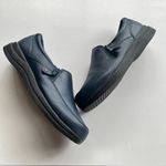 Dr. Scholls 902337 Womens Side Zipper Navy Blue Leather Comfort Loafers … Photo 7