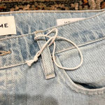 frame denim FINAL PRICE NWOT Frame Le Slouch Crop Bi- Color Jeans Photo 5