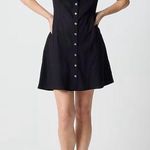 J.Crew Black Sleeveless Button-Down Dress Photo 0