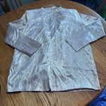 12th Tribe Waldorf Gold Shimmer Blazer Size Medium NWT Photo 3