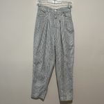 Free People  Make a‎ Stand Trouser in Blue Seersucker Stripe Size XS Photo 2