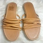 Madewell The Kathryn Espadrille Slide Sandal in Leather Size Photo 8