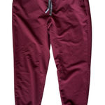 FIGS Size M Maroon  Technical Collection Jogger Style Like New Scrub Pants Photo 0