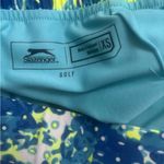 Slazenger  Blue and Neon Yellow Golf Skirt Photo 7