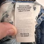 Lucky Brand  The Cutoff Embroidered Light Denim Shorts size 8/29 Photo 11