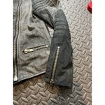Scotch & Soda  Maison Scott Leather Biker Moto Zip Jacket Distressed‎ Size 2 Photo 2