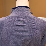 Athleta Purple 1/4 Zip Long Sleeve Performance Pullover Top XL Ruched Back Photo 3