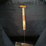 Free People NWT  Best of Me Navy Blue Eyelet Blouse Boho Cotton Women's size XS Photo 3