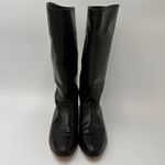 Acme Vintage Women's Black Leather Cowboy Boots Size 8 Photo 3