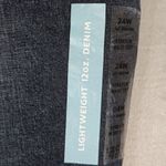 IZOD  Jeans Womens 24W 32" Inseam Stretch Bootcut Straight Leg Zip Fly Dark Wash Photo 7