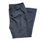 Calvin Klein Womens Classic Fit Charcoal Wide Leg Dress Pants - Sz 16 Photo 2
