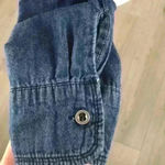 Ali & Kris  Blue Button Down Shirt Size M Photo 5