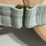 Madewell  Women's Ribbed Balconette Bikini Top In Iced Mint Size Large Photo 9