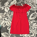 A Byer A. Byer red dress. New. Zips in back. Gorgeous. Photo 3
