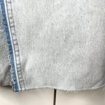 ZARA Skirt Womens Large Denim Midi Light Wash Slit🩵 Photo 5